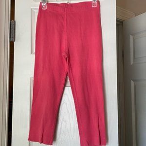 Hanna Andersson Capri length leggings sz 8